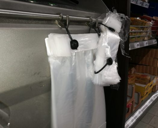 Frischbrotbeutel mit Top-Block/Band-Block