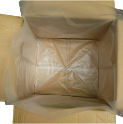 Winkelgeschweißter Beutel in Karton leer